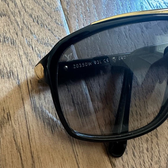 Louis Vuitton “Evidence” Aviator Sunglasses, Black - Picture 8 of 12